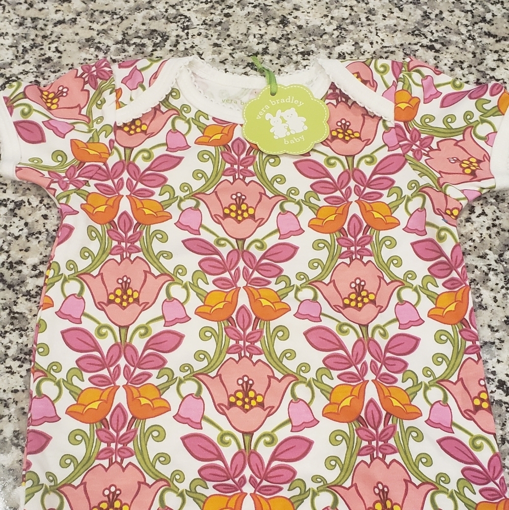 Vera Bradley Onesie 6-9 months